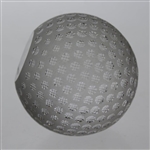Tiffany & Co Luxury Leaded Crystal Art Glass Golf Ball Paperweight