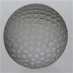 Tiffany & Co Luxury Leaded Crystal Art Glass Golf Ball Paperweight