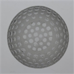 Tiffany & Co Luxury Leaded Crystal Art Glass Golf Ball Paperweight