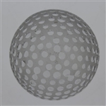 Tiffany & Co Luxury Leaded Crystal Art Glass Golf Ball Paperweight