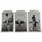 Johnny Palmer, Toney Penna, & E.J. "Dutch" Harrison Signed Original Photos - Miami JSA ALOA