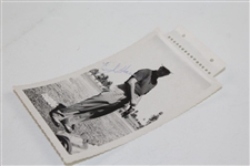 Johnny Palmer, Toney Penna, & E.J. Dutch Harrison Signed Original Photos - Miami JSA ALOA