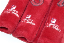 Three Nabisco Dinah Shore Gifted Red Head Covers - James Garner Collection