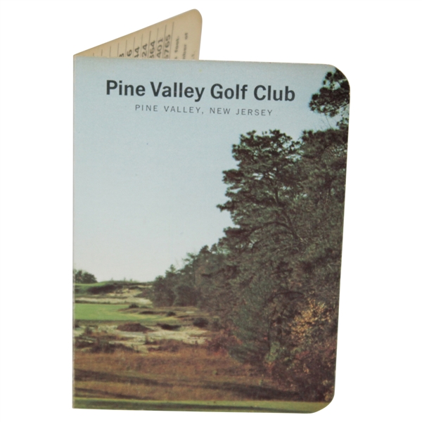 James Garner Personal Signed Pine Valley Golf Club 1980 Scorecard - Shot "79"