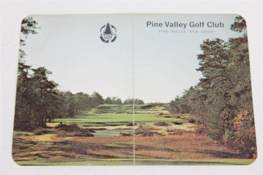 James Garner Personal Signed Pine Valley Golf Club 1980 Scorecard - Shot 79