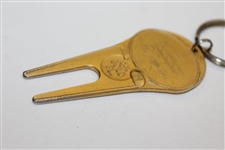 Lee Trevino 1983 Phoenix Open Complimentary 24k Golf Plated Divot Tool - James Garner Collection