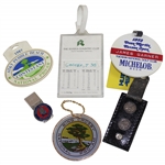 Seven (7) Assorted James Garner Items From PGA Events, Crosby, Dean Martin, Riviera CC, and more
