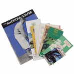 Assorted Publications Including 1931 The American Golfer with Bobby Jones Cover