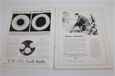 Assorted Publications Including 1931 The American Golfer with Bobby Jones Cover