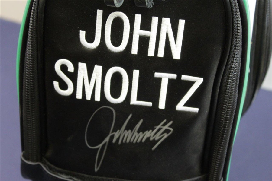 John Smoltz Signed NBC Sports Vessel American Century Championship Golf Bag JSA ALOA