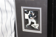 Frank Thomas Signed Chicago White Sox #35 Jersey - Framed JSA ALOA
