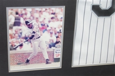 Frank Thomas Signed Chicago White Sox #35 Jersey - Framed JSA ALOA