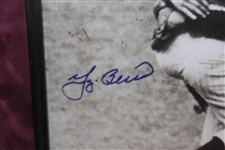 Yogi Berra & Don Larson Signed Framed Black & White Photo - Framed JSA ALOA