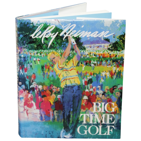 Leroy Neiman Signed 1992 Big Time Golf Book JSA ALOA