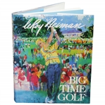Leroy Neiman Signed 1992 Big Time Golf Book JSA ALOA