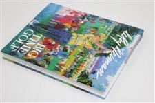 Leroy Neiman Signed 1992 'Big Time Golf' Book JSA ALOA