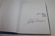 Leroy Neiman Signed 1992 'Big Time Golf' Book JSA ALOA