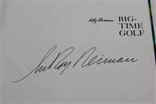 Leroy Neiman Signed 1992 'Big Time Golf' Book JSA ALOA