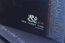 1999 Ryder Cup at Brookline Deluxe Special Ltd. Ed. Book for PGA by Fede Perez in Clamshell Slipcase