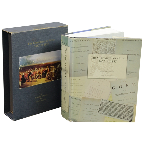 'The Chronicles of Golf: 1457-1857' Ltd Ed Book Gifted at The Nestle Invitational - 1993