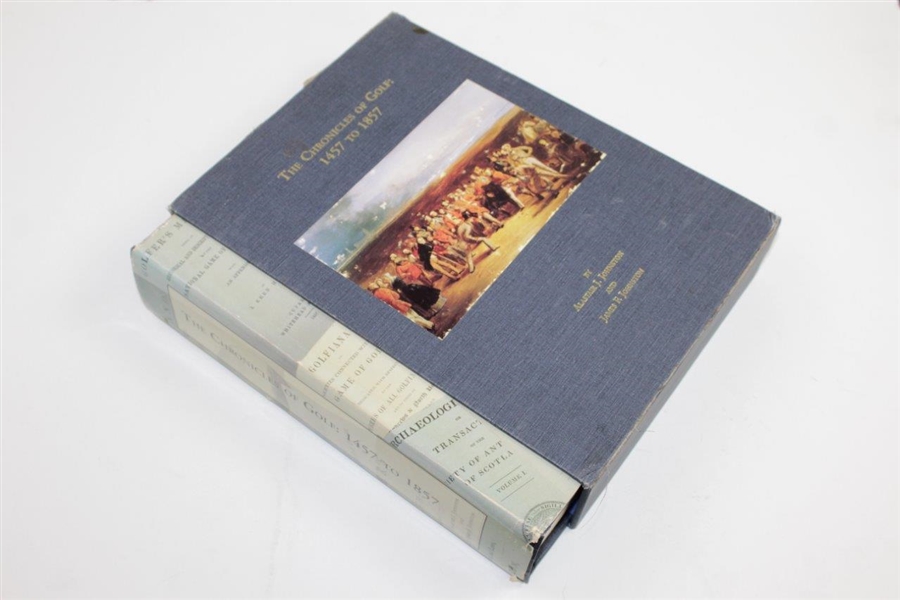 'The Chronicles of Golf: 1457-1857' Ltd Ed Book Gifted at The Nestle Invitational - 1993