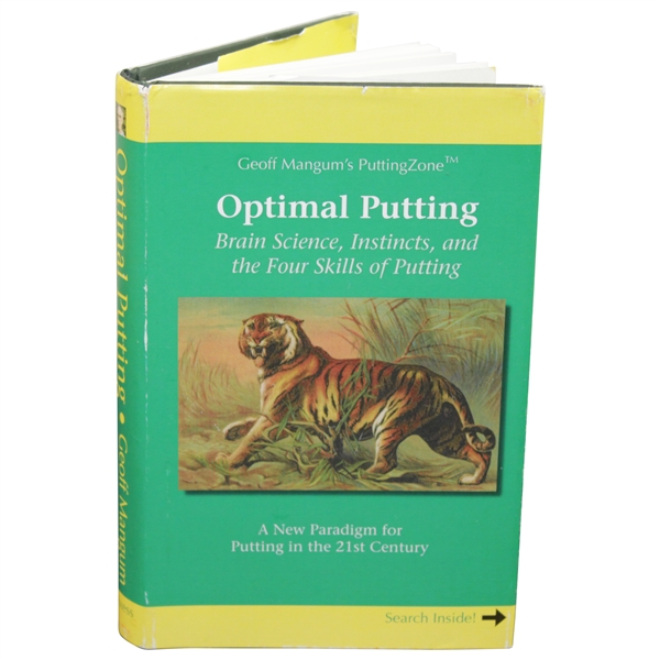'Optimal Putting: Brain Science....Four Skills of Putting' Book by Geoff Mangum