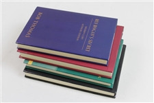 Set of Four (4) Ltd Ed & Signed Bob Thomas Books - 'Why Jones Quit', 'Hogan's Secret', & Two others