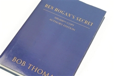 Set of Four (4) Ltd Ed & Signed Bob Thomas Books - 'Why Jones Quit', 'Hogan's Secret', & Two others