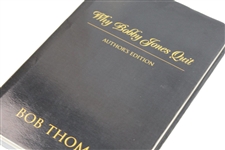 Set of Four (4) Ltd Ed & Signed Bob Thomas Books - 'Why Jones Quit', 'Hogan's Secret', & Two others