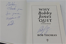 Set of Four (4) Ltd Ed & Signed Bob Thomas Books - 'Why Jones Quit', 'Hogan's Secret', & Two others