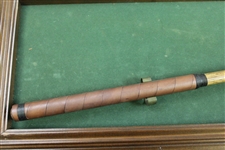Francis Oiumet Replica Cleek Presented at the 1978 Memorial Tournament with Display