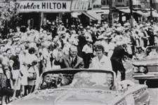 Jack Nickalus Columbus, OH. Ticker Tape Parade 7x8 Press Photo After Winning 1962 US Open