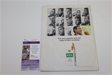 Bob Goalby & Roberto de Vicenzo Dual Signed 4/22/1968 Sports Illustrated JSA #L41483