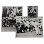 Two Roberto de Vicenzo 1968 Masters Press Photos - "What a stupid I am" Moment