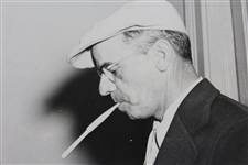 Bobby Jones & Clifford Roberts in Green Jackets at Augusta National Golf Club Press Photo - 1957