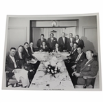 1959 Masters Champions Dinner Morgan Fitz 8x10 Photo - Palmer & Jones - Palmers First!