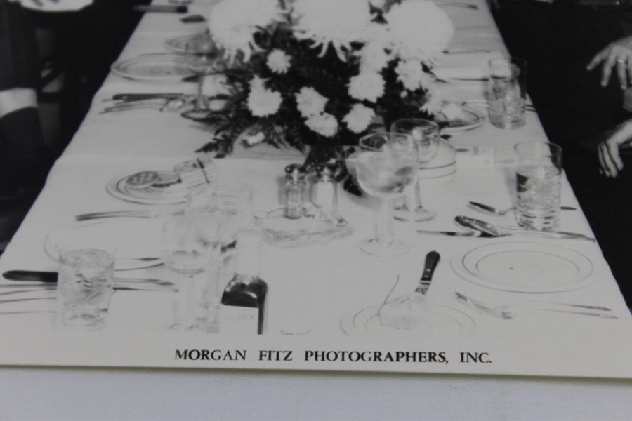 1959 Masters Champions Dinner Morgan Fitz 8x10 Photo - Palmer & Jones - Palmer's First!
