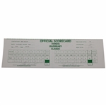 Seve Ballesteros Signed 1982 Honda Inverrary Classic Official Scorecard - Marker JSA ALOA
