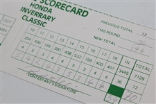 Seve Ballesteros Signed 1982 Honda Inverrary Classic Official Scorecard - Marker JSA ALOA