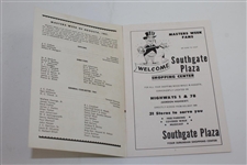 1961 Masters Week in Augusta Booklet by Masters Week of Augusta, Inc.