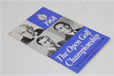 1968 OPEN Championship at Carnoustie Official Program with Pairing Sheet