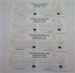 Sixteen (16) Signed Official Scorecards - Casper, Coody, Floyd, Couples, & more JSA ALOA