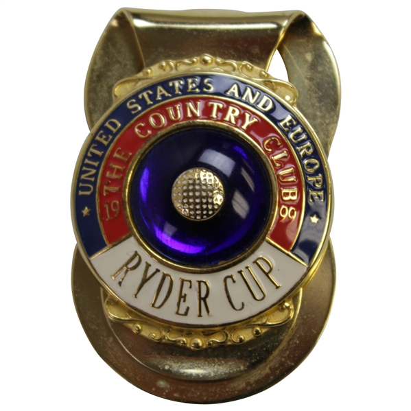 1999 Ryder Cup at The Country Club Brookline Commemorative Money Clip