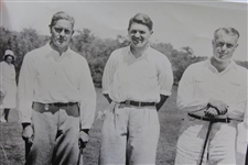 Original Bobby Jones 1930 'Grand Slam Year' AP Photo at Interlachen for US Open 7/8/1930