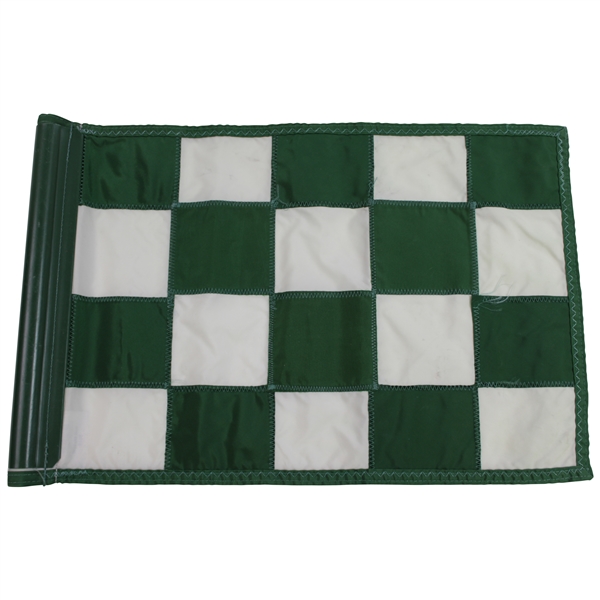 Cypress Point Embroidered Green & White Checkered Course Flown Pin Flag