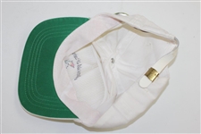 Arnold Palmer Perfect Signed Vintage Umbrella Logo Hat with 'Arnie's Army' Pin JSA ALOAQ