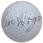 Ben Hogan Signed Hogan 100 Logo Golf Ball JSA FULL #Z48623