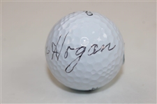 Ben Hogan Signed 'Hogan 100' Logo Golf Ball JSA FULL #Z48623