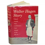 Walter Hagen Signed & Inscribed The Walter Hagen Story 1st Edition Book JSA ALOA