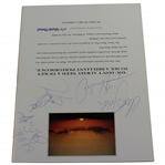 Payne Stewart & others Signed 1991 Buick Classic Spectator Guide JSA ALOA